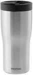 PROFINO Thermobecher "Mocca", silber, 350 ML