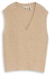 TOM TAILOR Pullunder, V-Ausschnitt, f&uuml;r Damen, beige, XXL