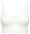CALIDA Damen Bustier mit verstellbaren Tr&auml;gern Natural Skin, wei&szlig;, L
