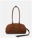 LIEBESKIND Schultertasche, Leder, f&uuml;r Damen, braun, 99