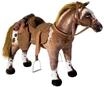 Kuschelwuschel Cowboy Pferd 80cm, mehrfarbig