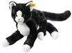 Steiff Kuscheltier "Mimmi Schlenker-Katze", 30 cm, schwarz