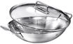 ZWILLING Wok, Glasdeckel, silber