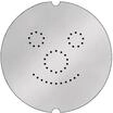 cilio Dekorierstreuer, 3 Schablonen, silber