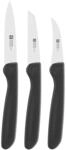 ZWILLING Gem&uuml;se-Messer-Set, 3-teilig, schwarz