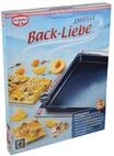 Dr.Oetker Backblech "Back-Liebe", verstellbar, 41-52 cm, blau