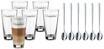 WMF Latte Macchiato Set, 12-teilig, silber, 99