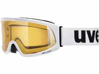uvex Skibrille "Splash", Single Lens, kontrastverstärkend, kratzfest, weiß,...