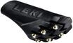 LEKI Gummipuffer "Silent Spike Pad", f&uuml;r Wander-St&ouml;cke, 6 Spikes, schwarz, OneSize