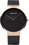 BERING Armbanduhr "14539-166", ROS&Eacute;GOLD/SCHWARZ