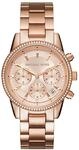 MICHAEL KORS Damen Chronograph "MK6357", ros&eacute;gold