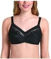 Anita Safina Komfort-BH, Spitzenbesatz, Zierschleife, f&uuml;r Damen, schwarz, 85B