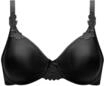 CHANTELLE Hedona B&uuml;gel-BH, gemoldet, Stickerei, Zierschleife, f&uuml;r Damen, schwarz,