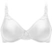 CHANTELLE Hedona B&uuml;gel-BH, gemoldet, Stickerei, Zierschleife, f&uuml;r Damen, wei&szlig;, 75B