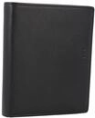 PICARD Brooklyn Geldb&ouml;rse, Logo-Pr&auml;gung, Leder, uni, f&uuml;r Herren, schwarz, 99