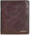 strellson Geldb&ouml;rse "Jefferson", Hochformat, Emblem, uni, f&uuml;r Herren, braun
