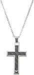 EMPORIO ARMANI Herren Kette mit Anh&auml;nger "EGS1705040", Edelstahl, silber