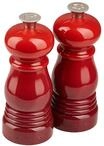 LE CREUSET&reg; Salz- und Pfefferm&uuml;hlen-Set, Mini, 12 cm, rot