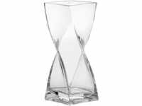 LEONARDO Vase, handgefertigt, 25 cm, transparent