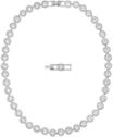 SWAROVSKI Damen Collier "Angelic 5117703", silber