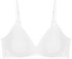 TRIUMPH Soft Sensation Bralette, atmungsaktiv, b&uuml;gellos, f&uuml;r Damen, wei&szlig;, 70A