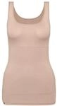 TRIUMPH Trendy Sensation Unterhemd, figurbetont, uni, f&uuml;r Damen, beige, L