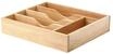 CONTINENTA Besteckkasten, Massivholz, robust, 35 x 30 7 cm, natur