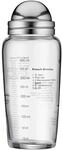 WMF Salat-Dressing-Shaker, silber|transparent