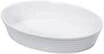 KÜCHENPROFI Bauernform," Burgund", oval, 26 cm, WEISS