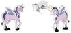 Prinzessin Lillifee Kinder Ohrstecker, mit Einhorn-Motiv Rosie, 925er Sterling