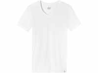 SCHIESSER Long Life Soft Unterhemd, V-Ausschnitt, für Herren, weiß, M