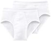 SCHIESSER Unterhosen, Feinripp-Qualit&auml;t, f&uuml;r Herren, wei&szlig;, 8