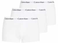 Calvin Klein Boxershorts, 3-er Pack, Logo-Bund, für Herren, weiß, L