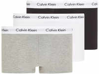 Calvin Klein Boxershorts, 3-er Pack, Logo-Bund, für Herren, schwarz, L