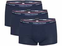 TOMMY HILFIGER Premium Essentials Pants, 3er-Pack, Logo-Bund, für Herren, blau, S