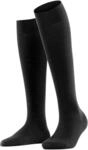 FALKE Softmerino Kniestr&uuml;mpfe, verst&auml;rkte Belastungszonen, f&uuml;r Damen, schwarz,