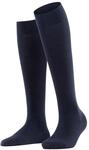 FALKE Softmerino Kniestr&uuml;mpfe, verst&auml;rkte Belastungszonen, f&uuml;r Damen, blau, 37/38