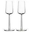 iittala Champagnerglas-Set "Essence", 2-teilig, transparent