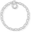 Thomas Sabo Charm-Armband Classic Klein, silberfarben, 17 CM