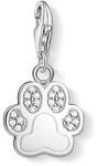 Thomas Sabo Charm-Anh&auml;nger Tatze / Pfote , silberfarben, 2,5 CM
