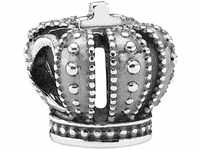 PANDORA Damen Bead "Königliche Krone 790930", 925er Silber, silber