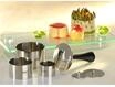 GEFU&reg; Speiseringe "Formidable", 10-teilig, silber