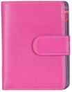 Mywalit Brieftasche, Druckknopflasche, Leder, f&uuml;r Damen, pink, 99