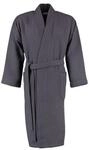 MÖVE Badem&auml;ntel unisex Kimono Homewear graphit - 843, grau, S