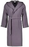 MÖVE Badem&auml;ntel unisex Kapuze Piqu&eacute;e graphite - 842, grau, M