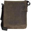 strellson Umh&auml;ngetasche "Richmond", Leder, Emblem, uni, f&uuml;r Herren, braun, 35...