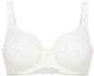 felina Moments B&uuml;gel-BH, Spitzenapplikation, f&uuml;r Damen, wei&szlig;, 80B