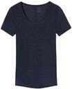 SCHIESSER Personal Fit Shirt, U-Ausschnitt, f&uuml;r Damen, blau, L