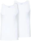 JOCKEY&reg; Unterhemd "Cotton+", 2er-Pack, Uni, f&uuml;r Herren, wei&szlig;, S