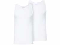 JOCKEY® Unterhemd "Cotton+", 2er-Pack, Uni, für Herren, weiß, S